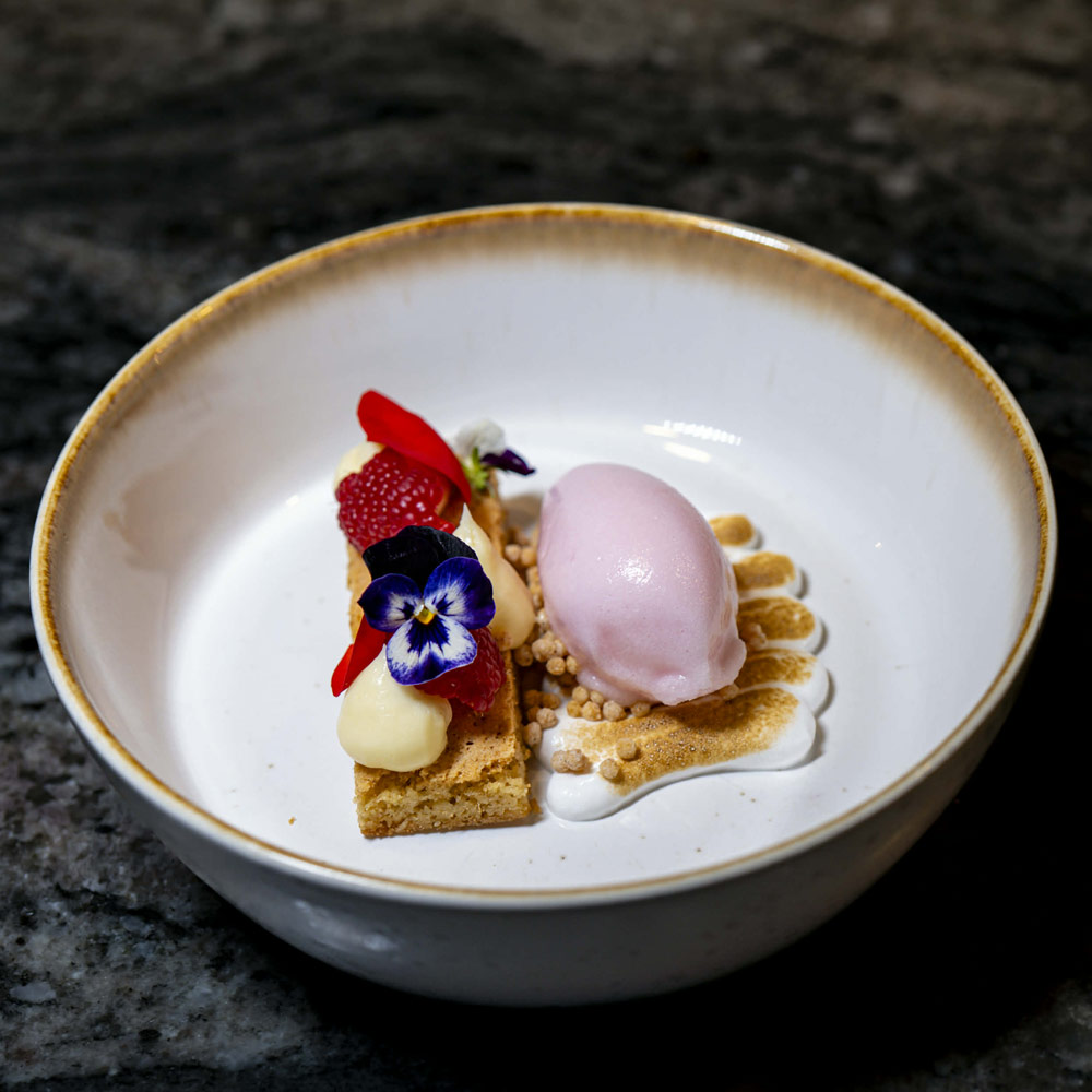 En av Ombergs Golf Resorts goda efterrätter.